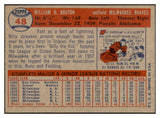1957 Topps Baseball #048 Bill Bruton Braves EX-MT 534942