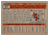1957 Topps Baseball #087 Tom Gorman A's EX-MT 534946