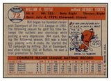 1957 Topps Baseball #072 Bill Tuttle Tigers EX-MT 534948