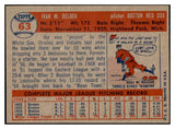 1957 Topps Baseball #063 Ike Delock Red Sox EX-MT 534949