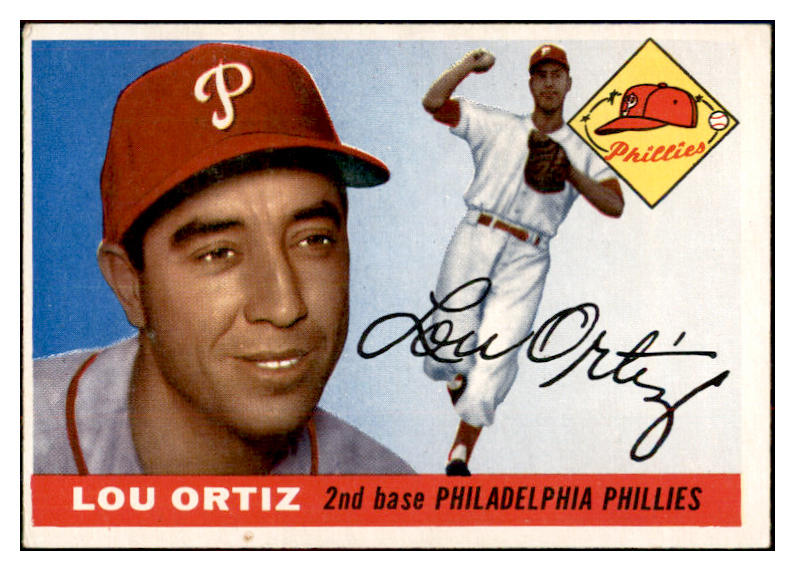 1955 Topps Baseball #114 Lou Ortiz Phillies EX-MT 534958