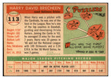 1955 Topps Baseball #113 Harry Brecheen Orioles EX-MT 534959