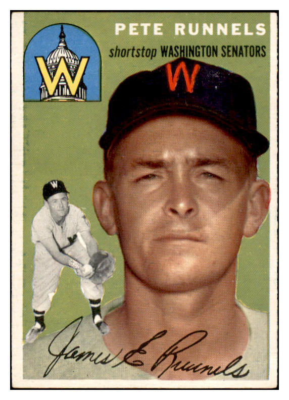 1954 Topps Baseball #006 Pete Runnels Senators EX-MT 534962