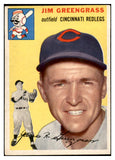 1954 Topps Baseball #022 Jim Greengrass Reds EX-MT 534968