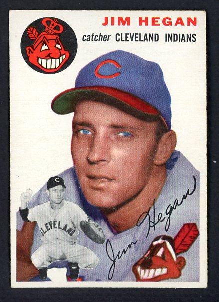 1954 Topps Baseball #029 Jim Hegan Indians EX-MT 534973