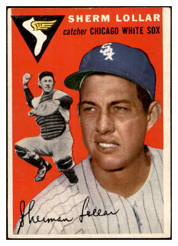 1954 Topps Baseball #039 Sherm Lollar White Sox EX-MT 534977