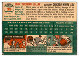 1954 Topps Baseball #039 Sherm Lollar White Sox EX-MT 534977