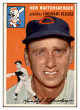 1954 Topps Baseball #046 Ken Raffensberger Reds EX-MT 534980