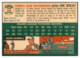 1954 Topps Baseball #046 Ken Raffensberger Reds EX-MT 534980
