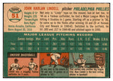 1954 Topps Baseball #051 Johnny Lindell Phillies EX-MT 534984