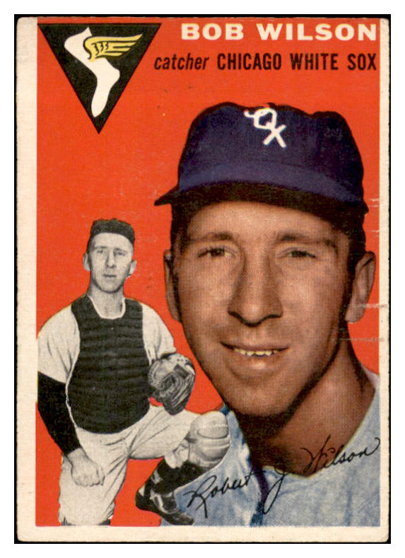 1954 Topps Baseball #058 Bob Wilson White Sox EX-MT 534987