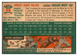 1954 Topps Baseball #058 Bob Wilson White Sox EX-MT 534987