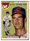 1954 Topps Baseball #067 Jim Willis Cubs EX-MT 534992