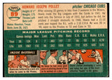 1954 Topps Baseball #089 Howie Pollet Cubs EX-MT 535000