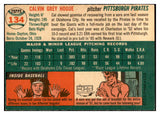 1954 Topps Baseball #134 Cal Hogue Pirates EX-MT 535008