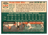 1954 Topps Baseball #144 Bill Werle Red Sox EX-MT 535013