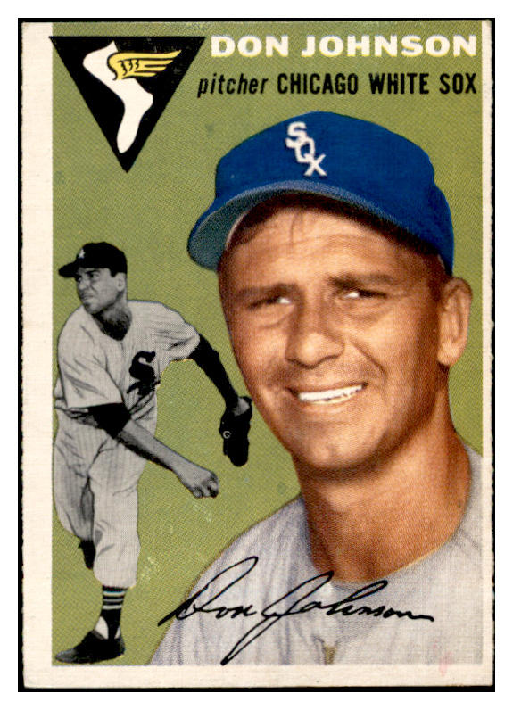 1954 Topps Baseball #146 Don Johnson White Sox EX-MT 535015