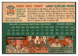 1954 Topps Baseball #155 Bob Kennedy Indians EX-MT 535019