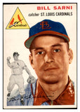 1954 Topps Baseball #194 Bill Sarni Cardinals EX-MT 535029