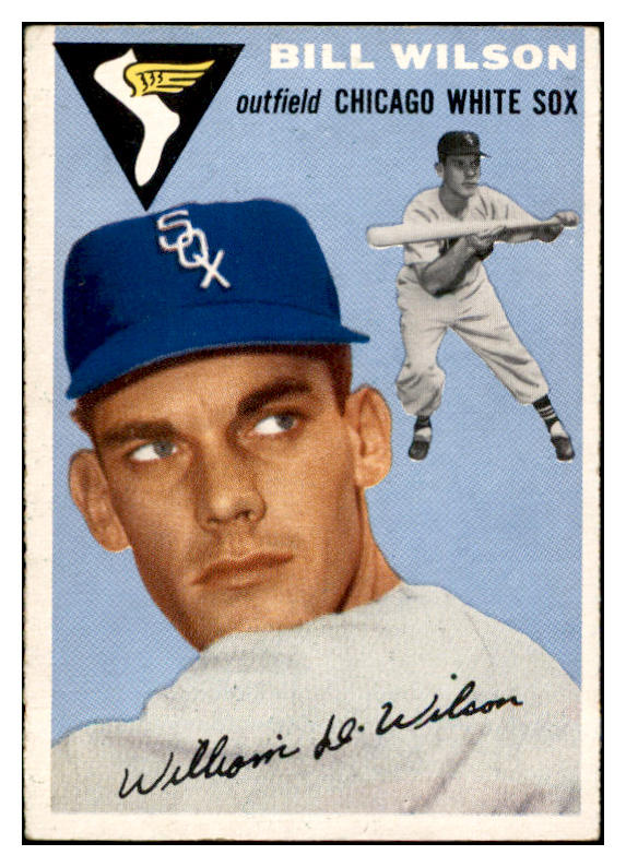 1954 Topps Baseball #222 Bill Wilson White Sox EX-MT 535040