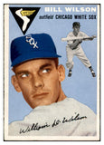 1954 Topps Baseball #222 Bill Wilson White Sox EX-MT 535040