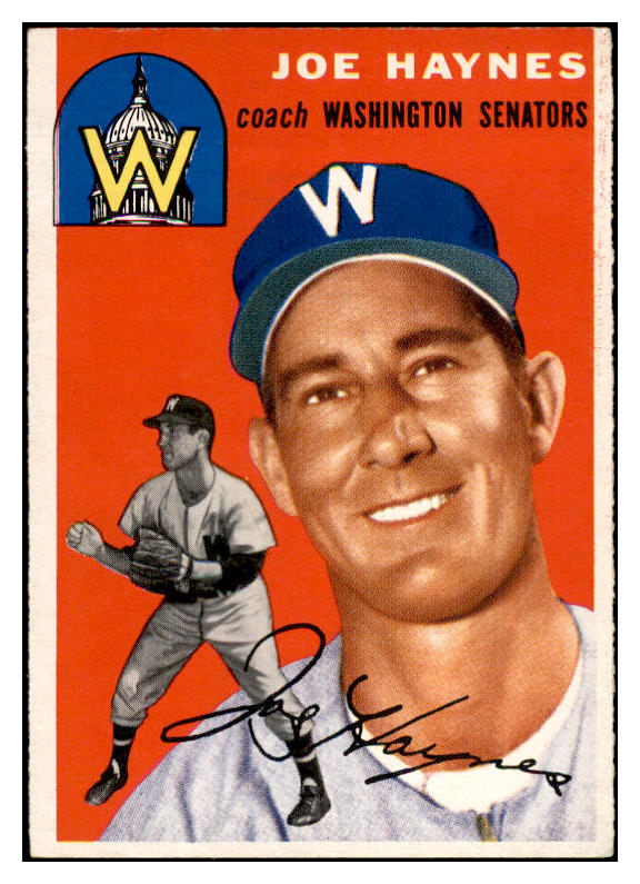 1954 Topps Baseball #223 Joe Haynes Senators EX-MT 535041