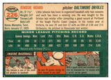 1954 Topps Baseball #226 Jehosie Heard Orioles EX-MT 535043