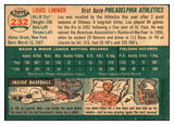 1954 Topps Baseball #232 Lou Limmer A's EX-MT 535045