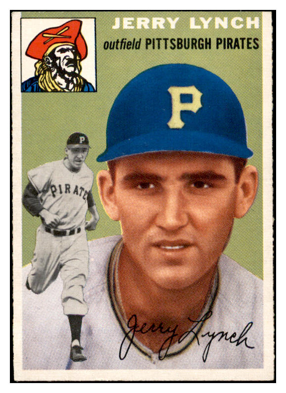 1954 Topps Baseball #234 Jerry Lynch Pirates EX-MT 535046