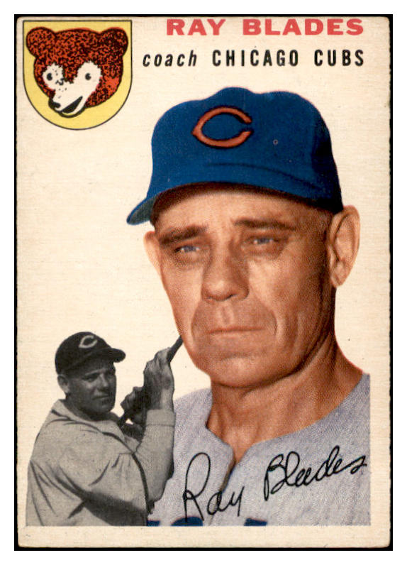 1954 Topps Baseball #243 Ray Blades Cubs EX-MT 535050
