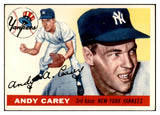 1955 Topps Baseball #020 Andy Carey Yankees EX-MT 535056