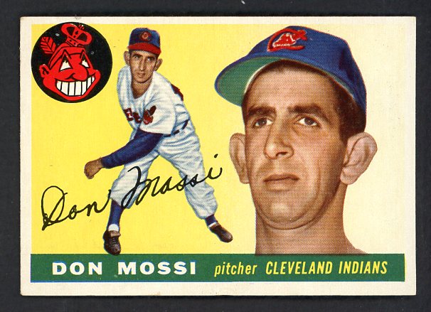 1955 Topps Baseball #085 Don Mossi Indians EX-MT 535062