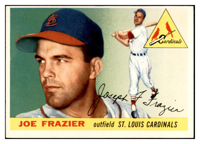 1955 Topps Baseball #089 Joe Frazier Cardinals EX-MT 535064
