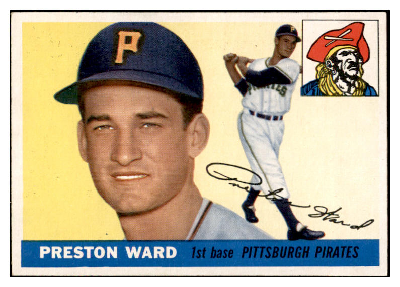1955 Topps Baseball #095 Preston Ward Pirates EX-MT 535065
