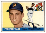 1955 Topps Baseball #095 Preston Ward Pirates EX-MT 535065
