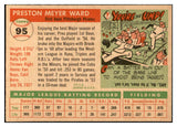 1955 Topps Baseball #095 Preston Ward Pirates EX-MT 535065