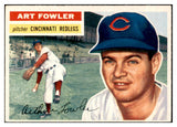1956 Topps Baseball #047 Art Fowler Reds EX-MT White 535091