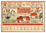 1956 Topps Baseball #058 Ed Roebuck Dodgers EX-MT White 535101