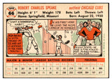 1956 Topps Baseball #066 Bob Speake Cubs EX-MT White 535104
