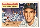 1956 Topps Baseball #073 Wayne Terwilliger Giants EX-MT White 535109