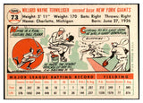 1956 Topps Baseball #073 Wayne Terwilliger Giants EX-MT White 535109