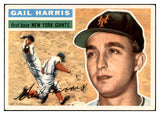 1956 Topps Baseball #091 Gail Harris Giants EX-MT White 535123