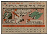 1956 Topps Baseball #112 Dee Fondy Cubs EX-MT Gray 535138
