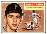 1956 Topps Baseball #116 Eddie O�Brien Pirates EX-MT Gray 535141