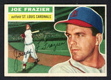 1956 Topps Baseball #141 Joe Frazier Cardinals EX-MT Gray 535166