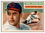 1956 Topps Baseball #163 Gene Woodling Indians EX-MT Gray 535187