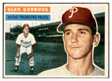 1956 Topps Baseball #174 Glen Gorbous Phillies EX-MT Gray 535199