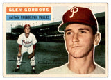 1956 Topps Baseball #174 Glen Gorbous Phillies EX-MT Gray 535200