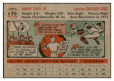 1956 Topps Baseball #179 Harry Chiti Cubs EX-MT Gray 535206