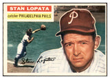 1956 Topps Baseball #183 Stan Lopata Phillies EX-MT 535209